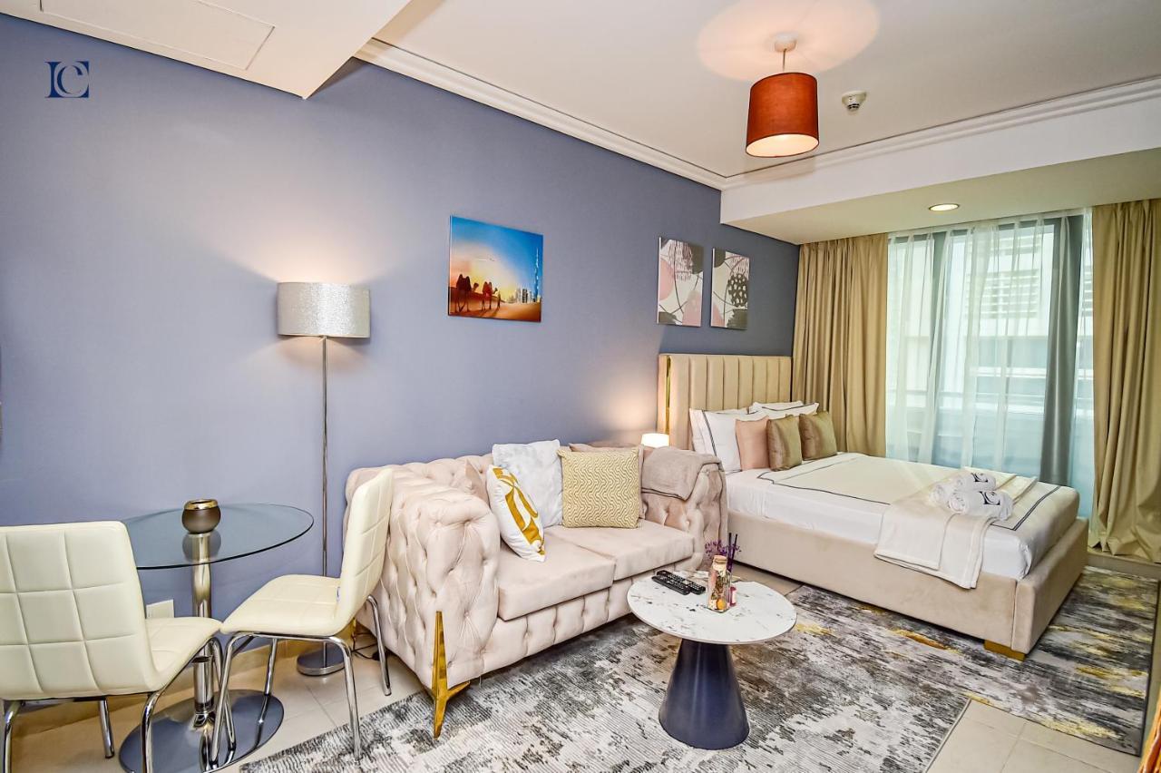 Luxury Escapes - Modern Studio Apt - Metro, Beach & Mall Mins Away Dubai Eksteriør billede