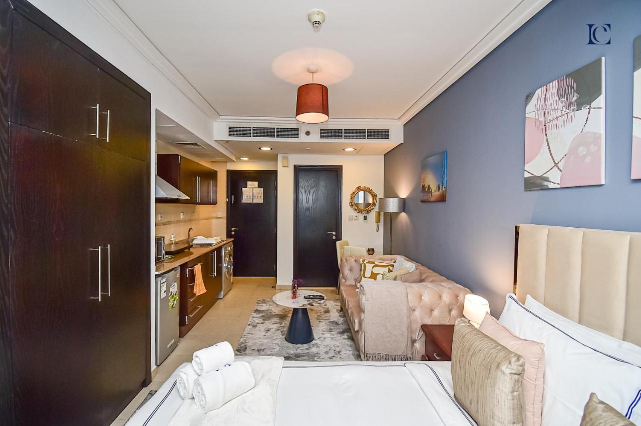 Luxury Escapes - Modern Studio Apt - Metro, Beach & Mall Mins Away Dubai Eksteriør billede
